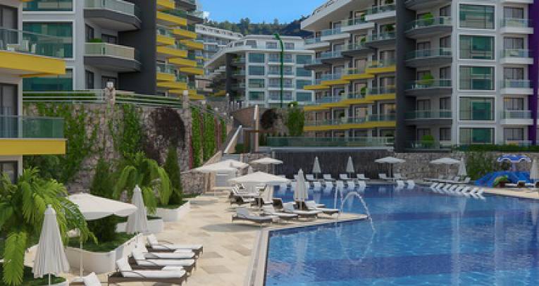 Luxury apartments in Kargıcak