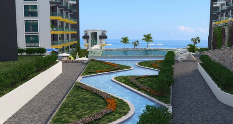 Luxury apartments in Kargıcak