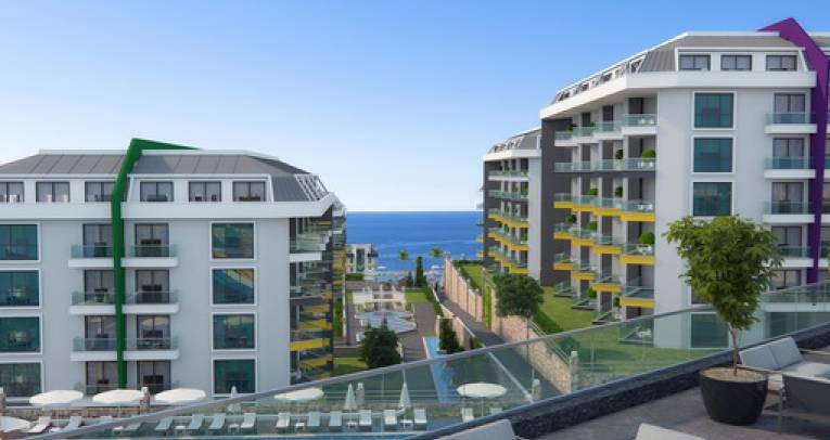 Luxury apartments in Kargıcak