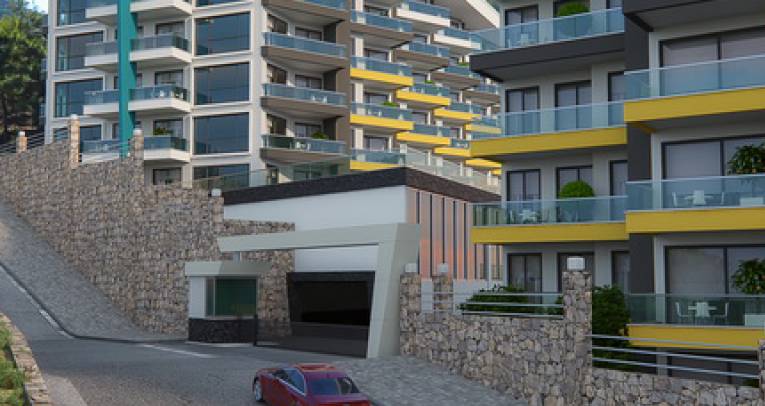 Luxury apartments in Kargıcak