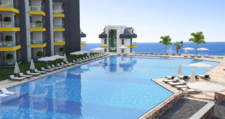 Luxury apartments in Kargıcak