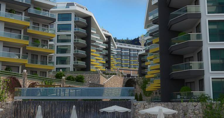 Luxury apartments in Kargıcak