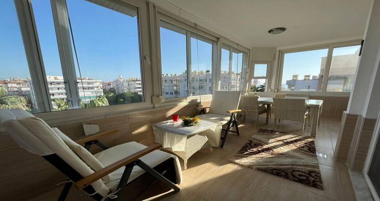 Apartment with sea view in Oba
