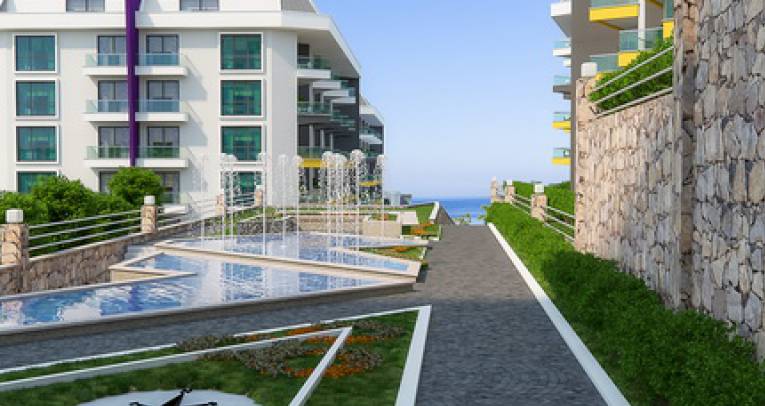 Luxury apartments in Kargıcak