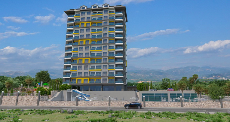 Off-plan apartments in Mahmutlar