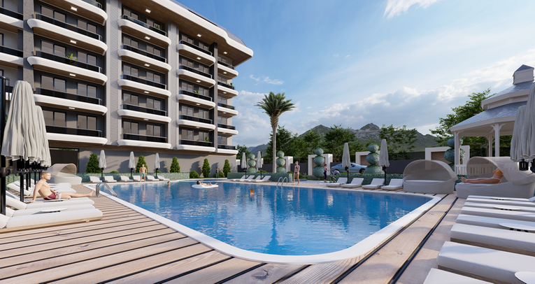 Off-plan apartments 100m from the sea